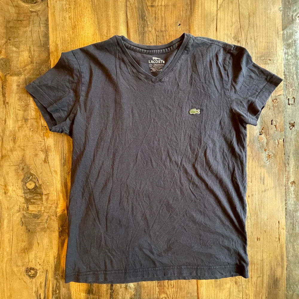 LACOSTE V-neck Tee